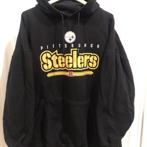 Pittsburgh STEELERS NFL Fleece ZIP Hoodie 5XL!